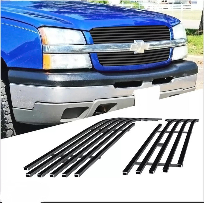 Rejillas Para Parrilla Silverado Avalanche 2003 2004 2005