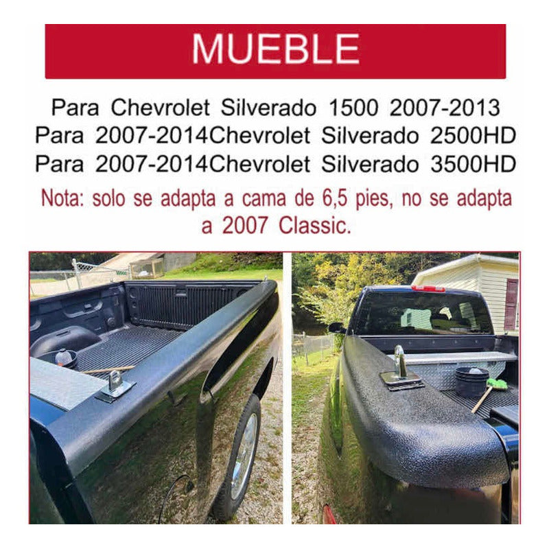 Rear Lid Moldings Silverado 1500/2500/3500 07-14