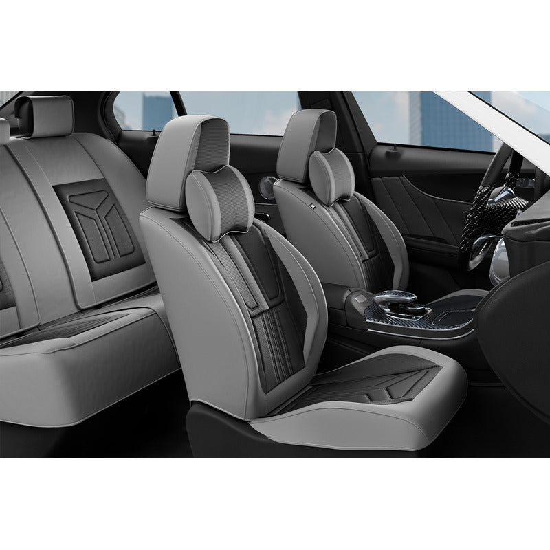 Juego De Cubre Asientos Cuero Lujo Ford Escape 2012 A 2016