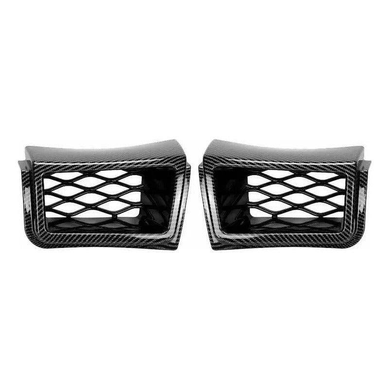 Rejillas De Aire Silverado Ss Fibra De Carbono 2003 A 2007