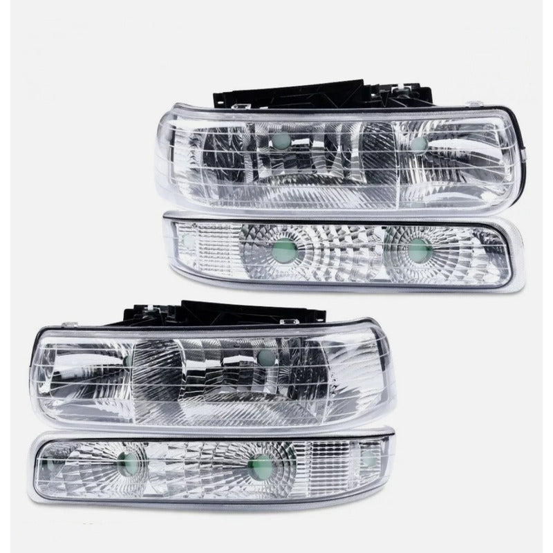 Faros Chevy Silverado 1999 2000 2001 2002