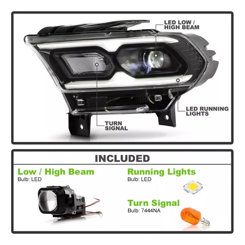 Faros Delanteros Led Dodge Durango 2021 2022 A 2024