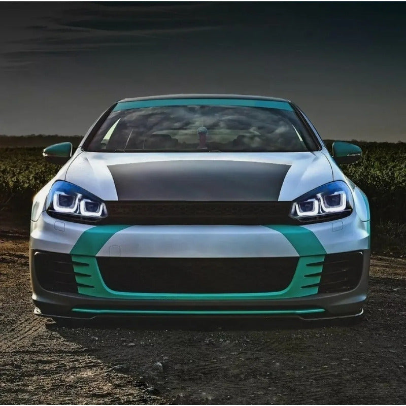 Sequential LED DRL Headlights VW Golf Mk6 2010 to 2013