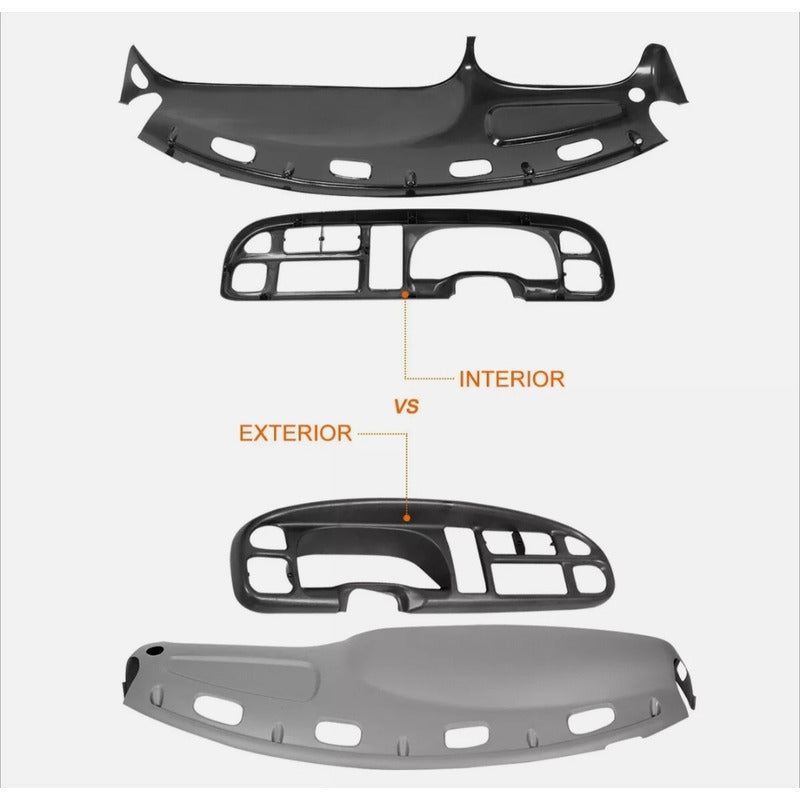 Cubierta De Tablero Dodge Ram 1500 1998 1999 2000 2001 2002