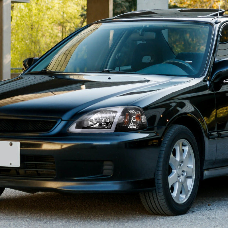 Led headlights Honda Civic Coupe/sedan 1999 2000