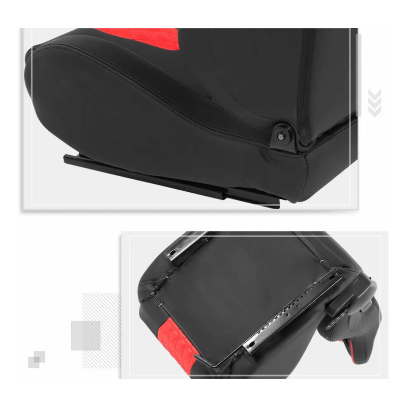 Universal Tubular Reclining Beetle RZR Racing Seats