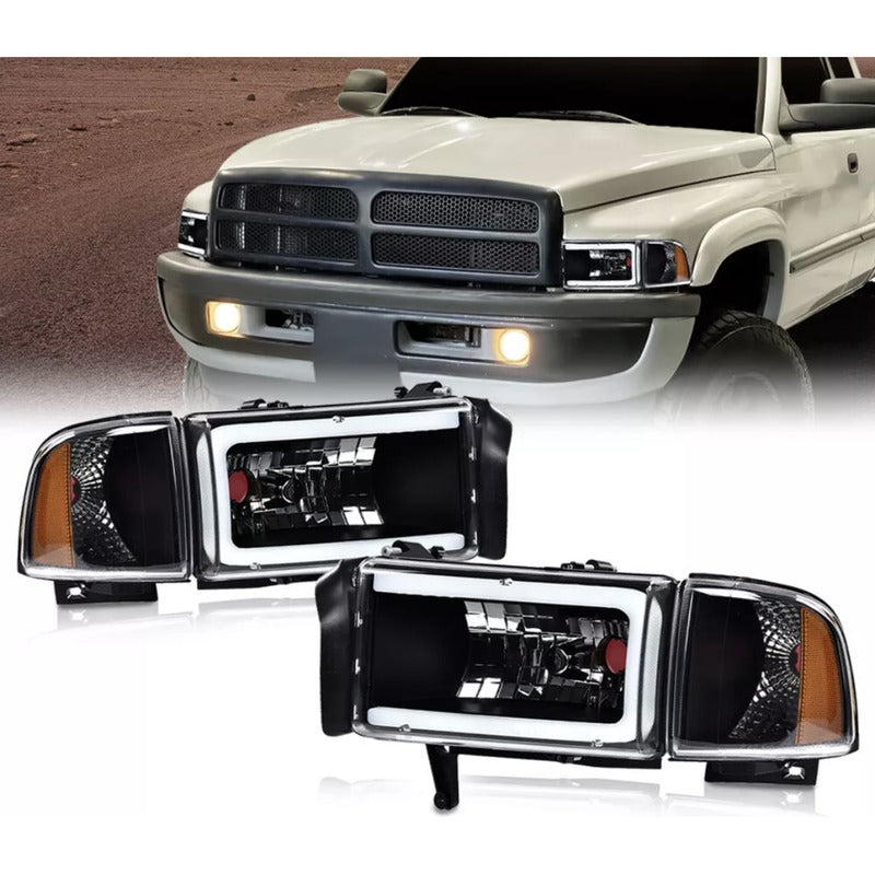 Par De Faros Led Ram 1500 2500 3500 1994 1995 A 2002 Izquierdo