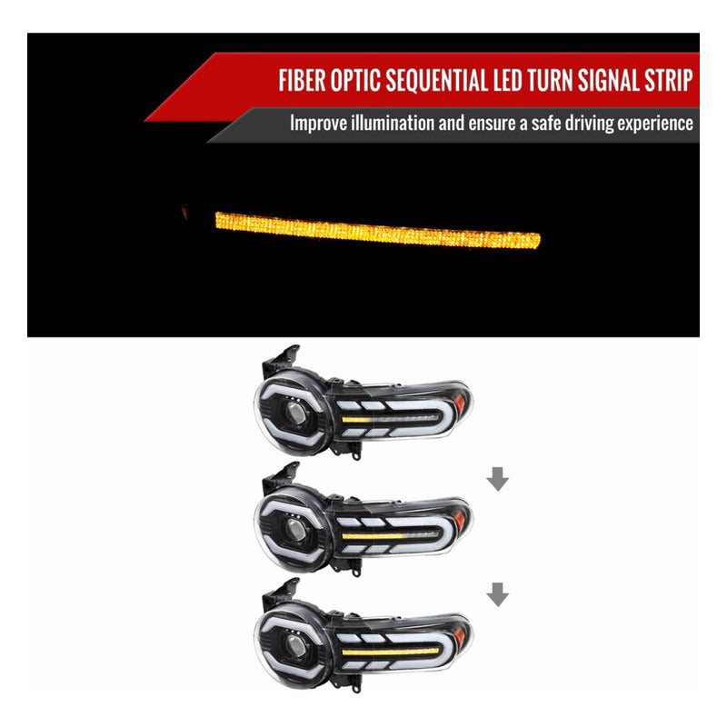 Faros Led Toyota Fj Switchback 2007 2008 2009 2010 A 2014