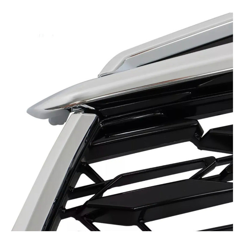Parrilla Delantera Toyota Highlander Negro/cromo 2020 A 2022 Negro-cromado Brillante