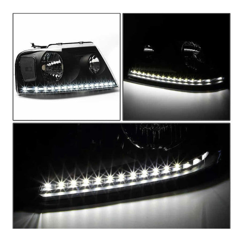 Faros Led Lobo F-150 Lincoln Mark 2004 2005 2006 2007 2008