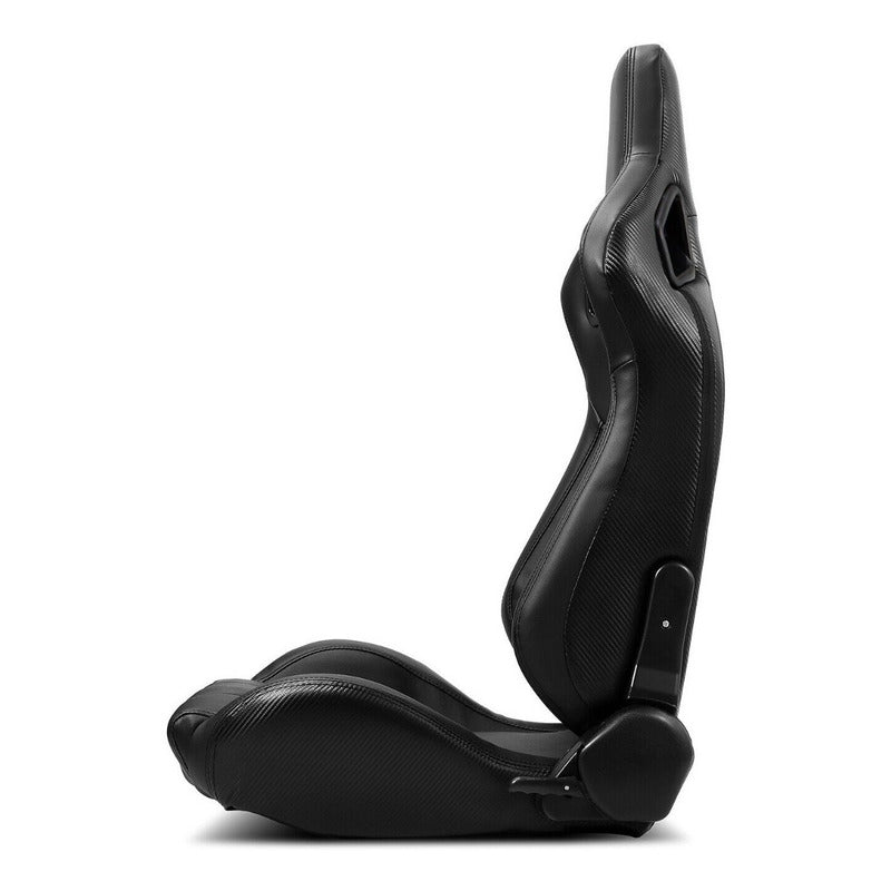 Reclining Racing Seats with Slider Adjustment