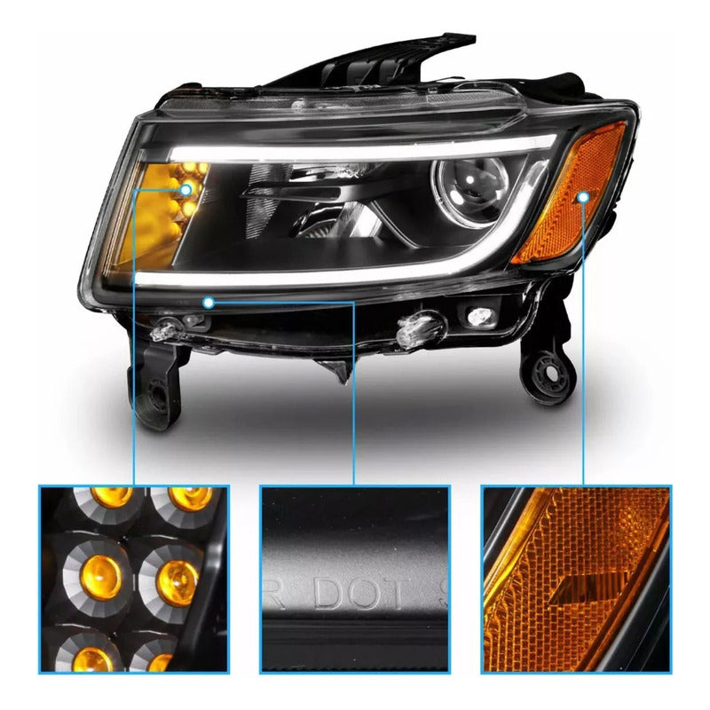 Faros Led Para Grand Cherokee 2014 2015 2016