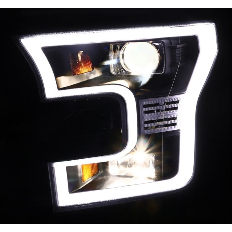 Par De Faros Led Ford Lobo F-150 2015 2016 2017