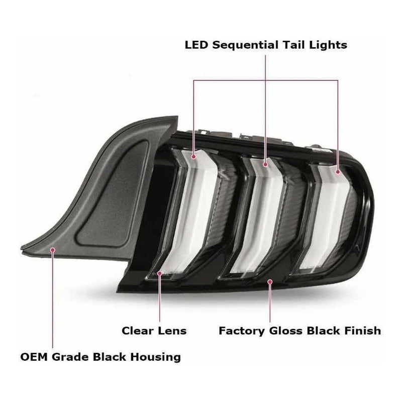 Led Skulls Mustang 2015 to 2022
