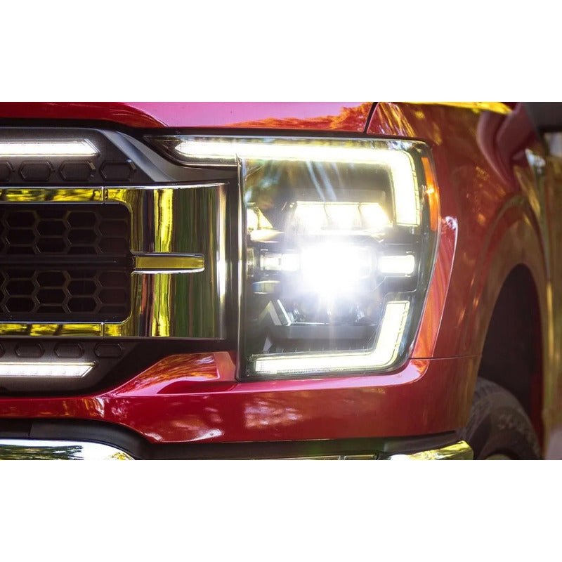 Faros Premium Ford F-150 Led Con Drl 2021 2022 2023 2024