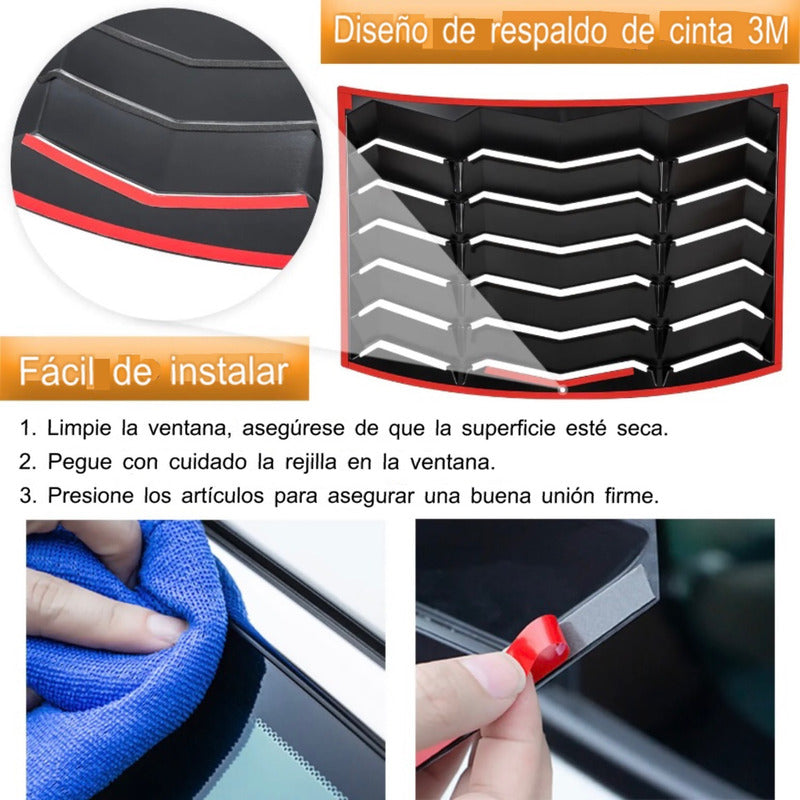 Louver Ford Mustang 2005 to 2014
