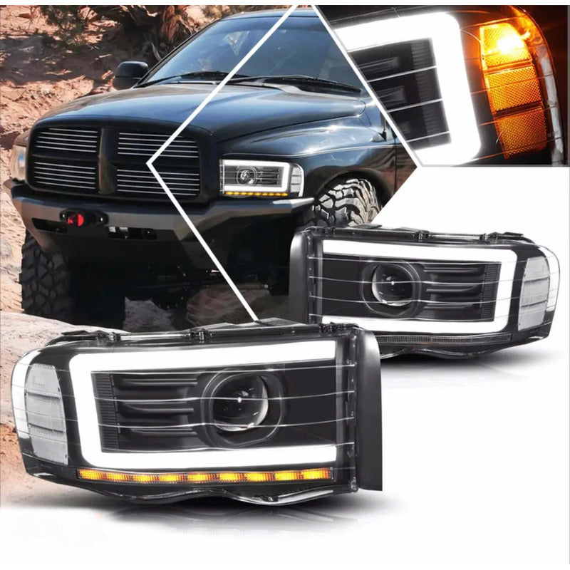 Led Headlights Ram 1500 2500 3500 2002 to 2005