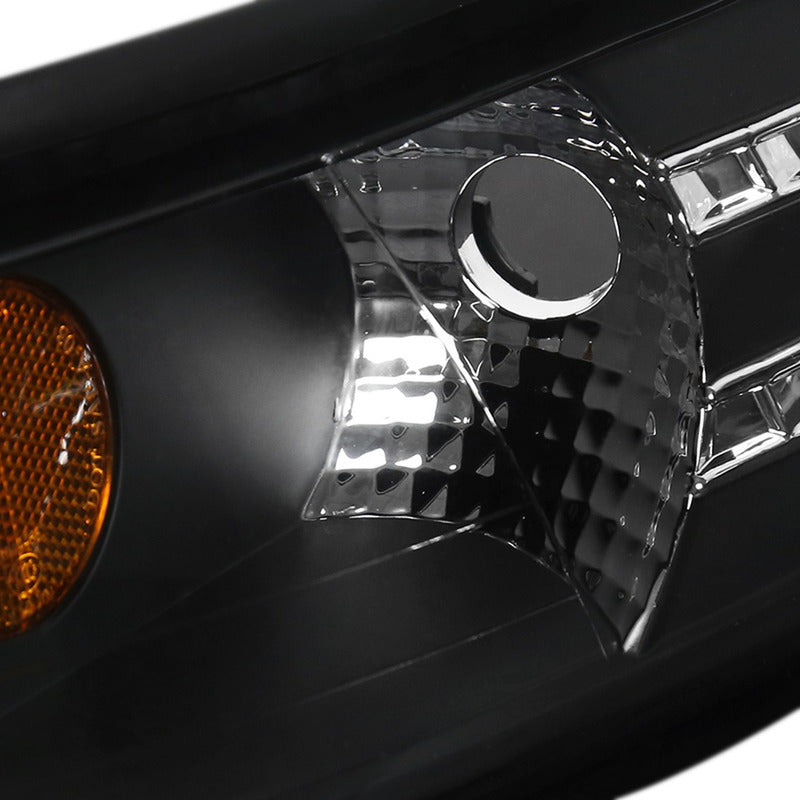 Halo Led Headlights Ford Mustang 1999 to 2004