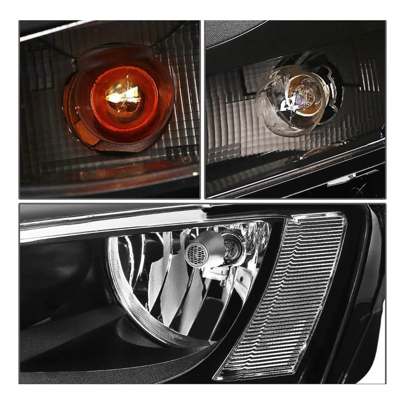 Faros Delanteros Vw Jetta Sedan 2011 2012 A 2018 Ambos Lados