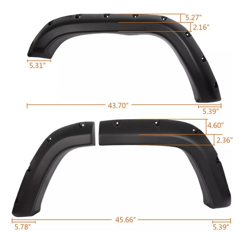 2 Piezas Cantoneras Jeep Cherokee Xj 1984 1985 1986 A 2001