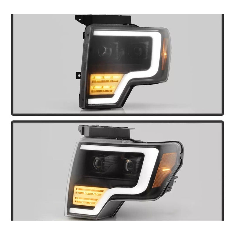 Faros Delanteros Led F-150 Lobo 2009 2010 2011 A 2014