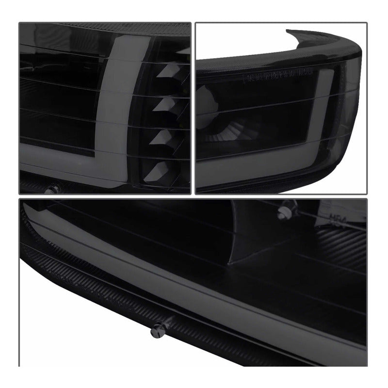 Led Drl Headlights Chevrolet Cheyenne Silverado 1999 to 2002