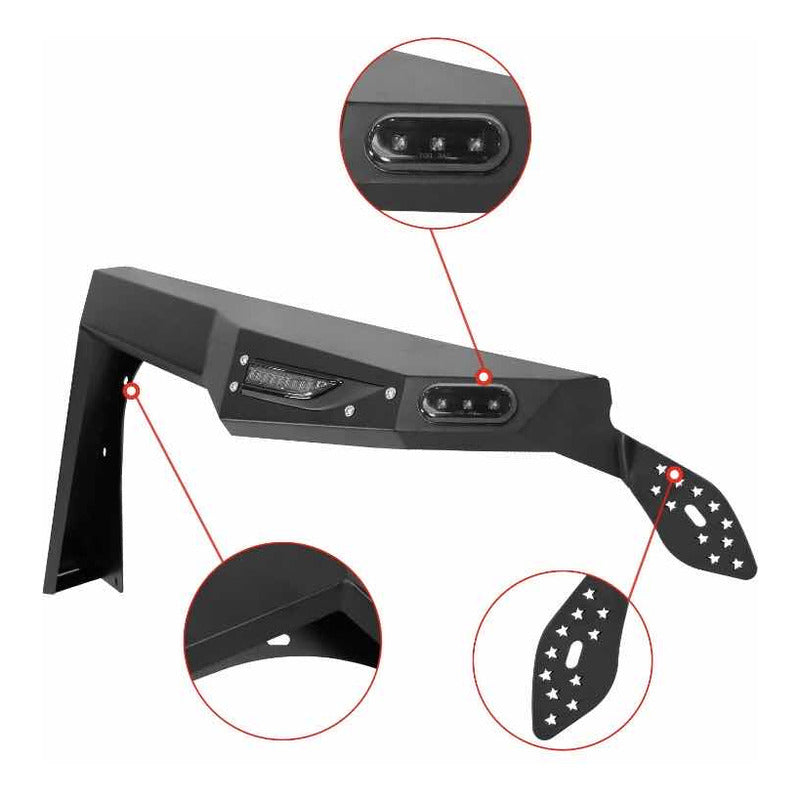Front and Rear Corner Guards for the 2018 and 2023 Jeep Wrangler