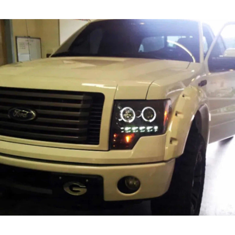 Led Headlights F-150 Lobo 2009 2010 2011 2012 2013 2014