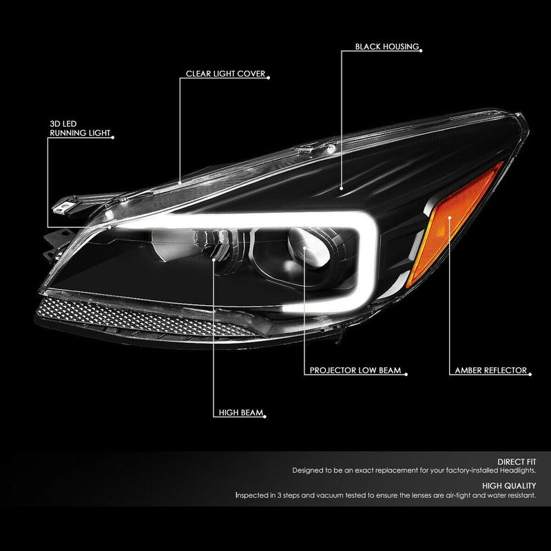 Ford Escape Headlights 2013 to 2016
