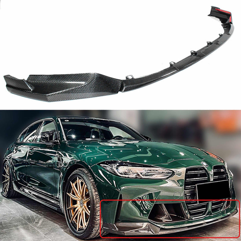 Carbon Fiber Lip Bmw G80 M3 G82 M4 2021 to 2023