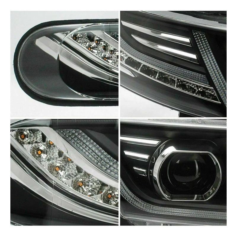 Parrilla Y Faros Led Toyota Fj Cruiser 2007 2008 A 2015