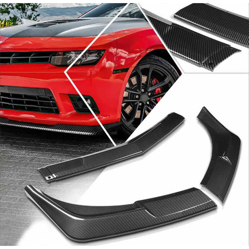 Lip Estilo De Carbono Accesorios Camaro Ss Z28 2014 A 2015