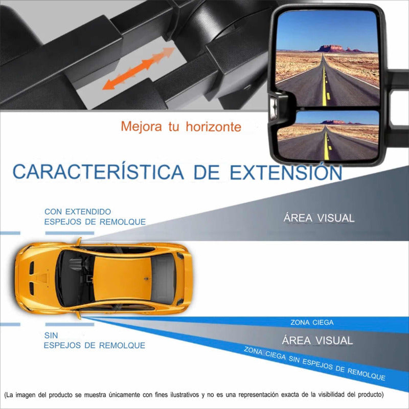 Espejo Lateral Eléctrico Silverado Sierra 2014 2015 A 2017