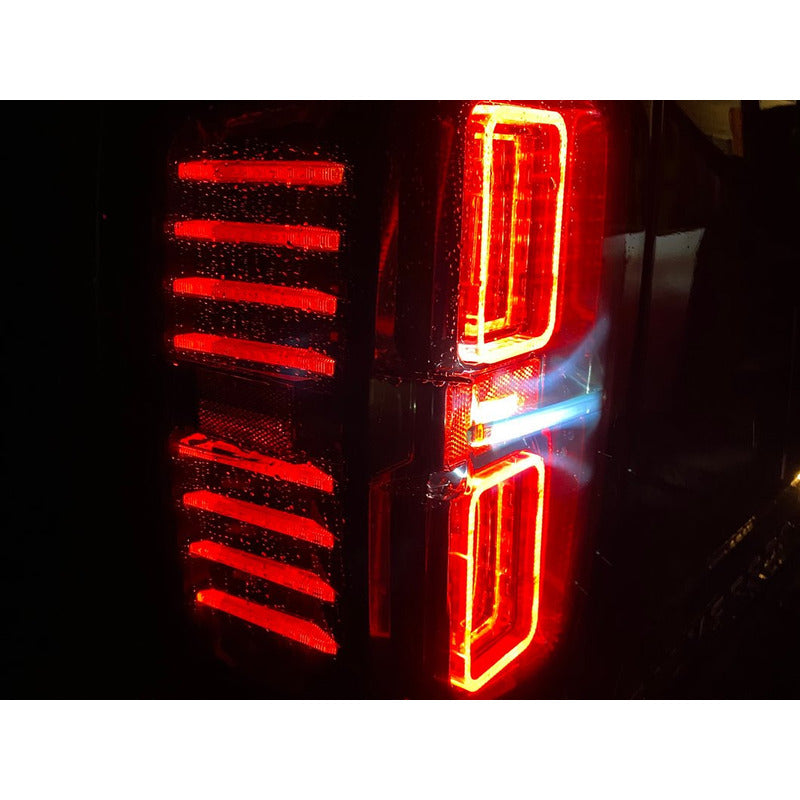 Calaveras Led 3d Silverado Cheyenne 2015 2016 A 2018 Derecho Trasparente