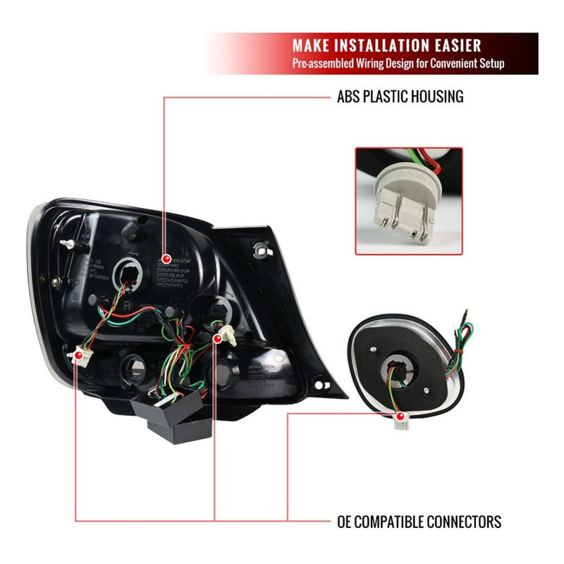 Calaveras Led Lexus Gs300/400/430 1998 a 2005