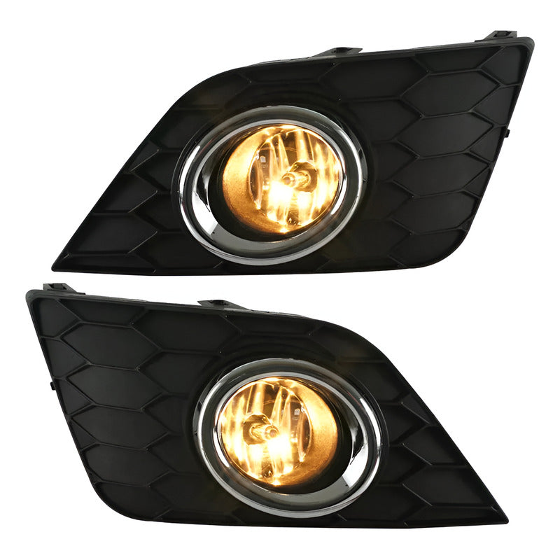 Par De Faros De Niebla Nissan Sentra 2017 2018 Transparente