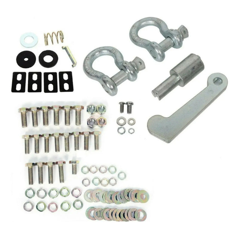 Defensa Trasera Para Jeep Wrangler 87-96 Yj Y 97-06 Tj