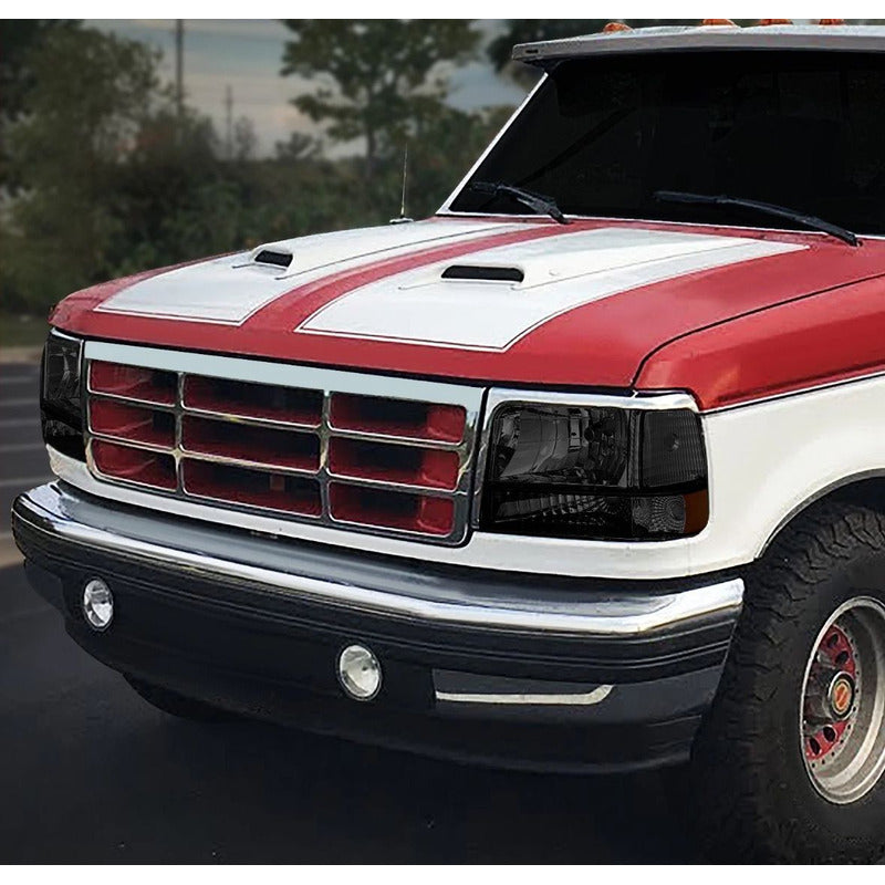 Par Faros Ford F-150 F-250 F-350 1992 1993 1994 1995 1996 Ambos Lados