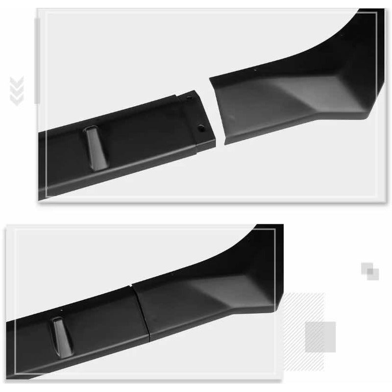 Lip Para Hyundai Elantra Acabado Negro Mate 2021 2022