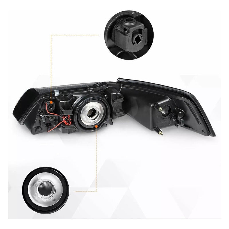 Led headlights Ford Mustang 1999 to 2004