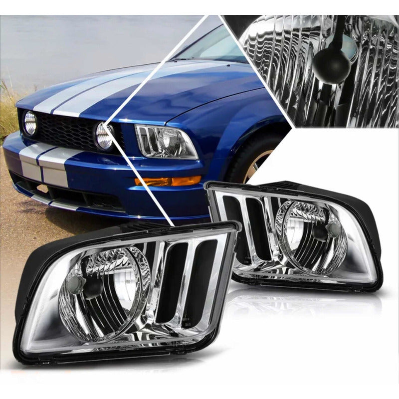 Faros Para Ford Mustang 2005 2006 2007 2008 2009
