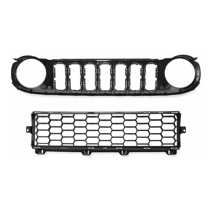 Parrilla Frontal Alta Y Baja Jeep Renegade 2015 2016 A 2018