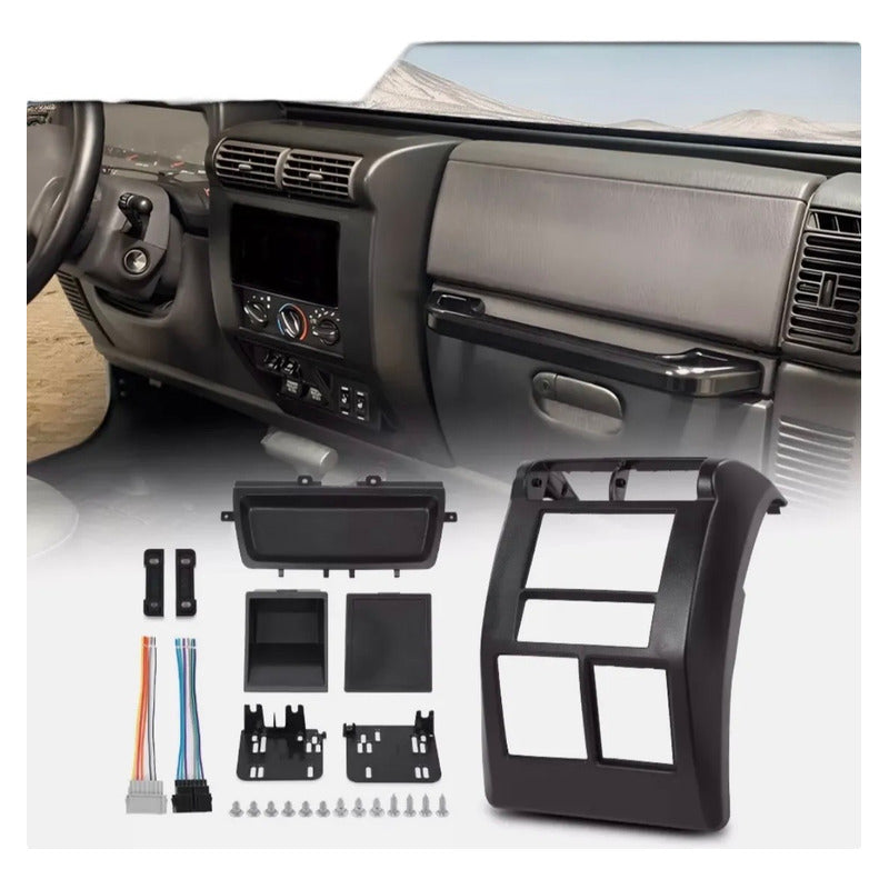 Bisel Radio Jeep Wrangler Tj 1997 1998 1999 2000 2001 2002