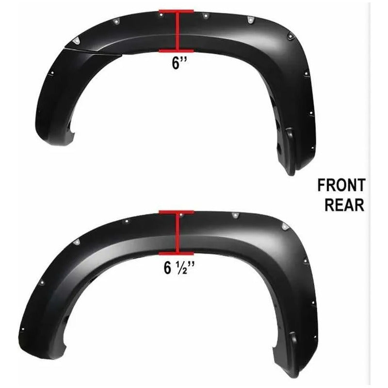 Cantoneras Toyota Tacoma 2005 2006 2007 2008 2009 2010 2011 Negro