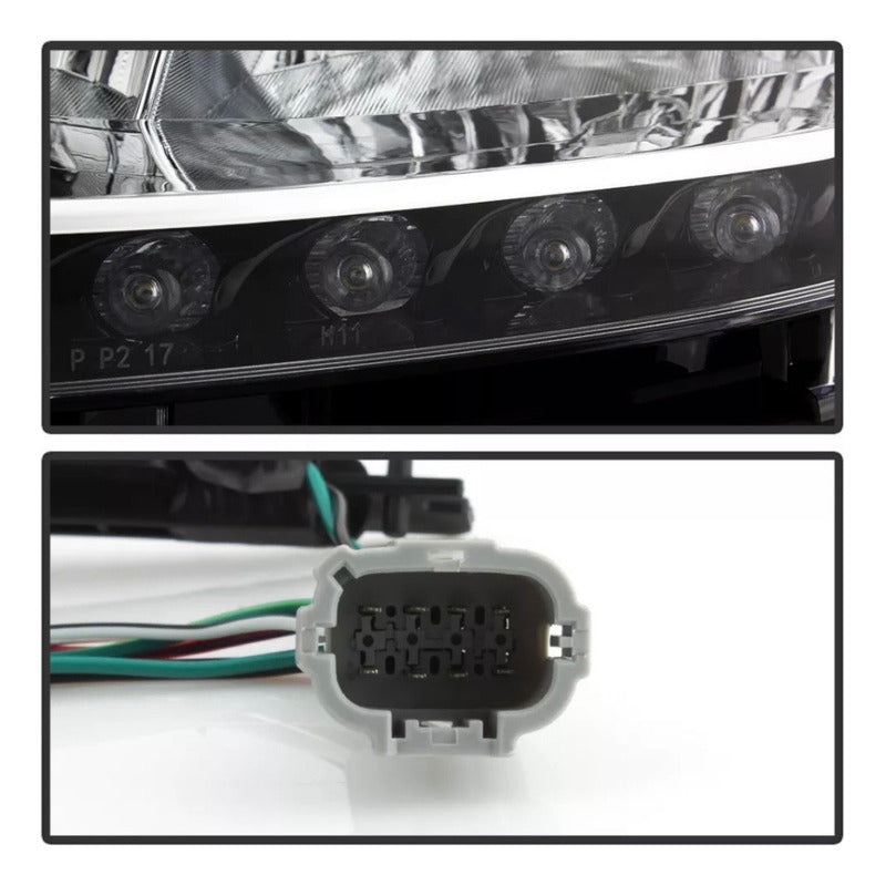 Faro Delantero Led Nissan Sentra Lado Izquierdo 2013 A 2015