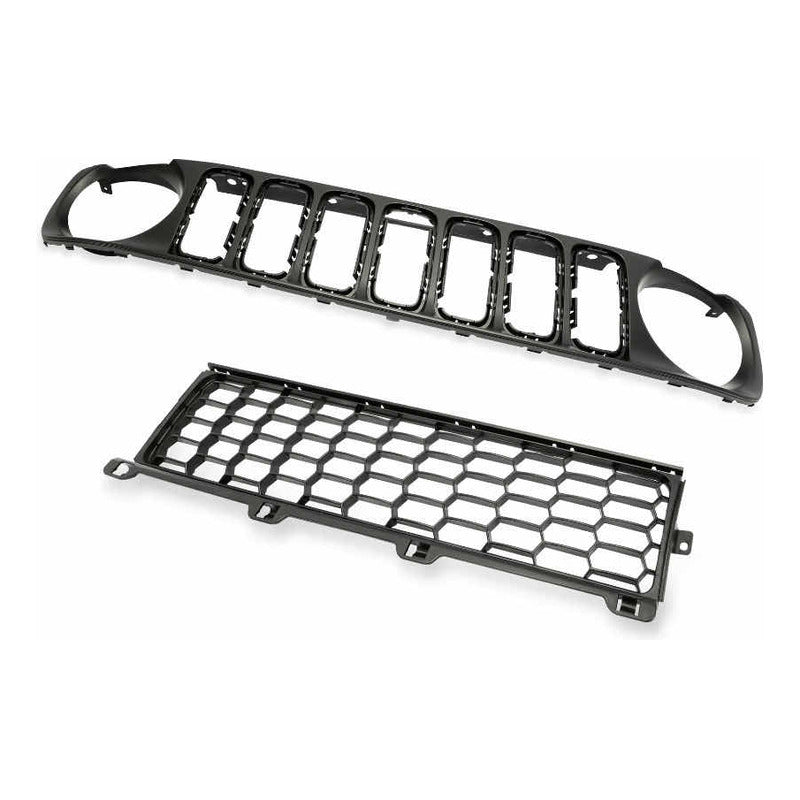 Parrilla Frontal Alta Y Baja Jeep Renegade 2015 2016 A 2018
