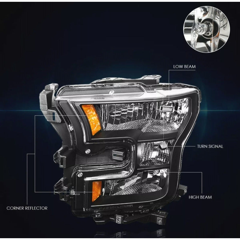 Ford F-150 Lobo headlights 2015 to 2017