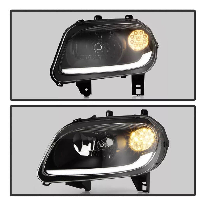 Faros Delanteros Led Chevy Hhr 2006 2007 2009 A 2011