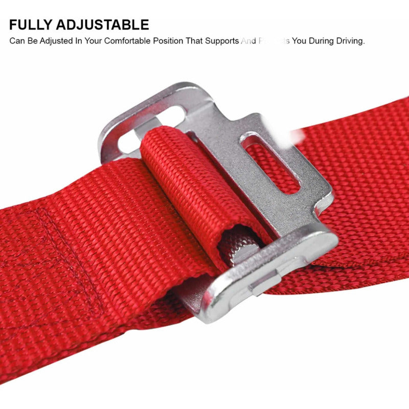 Red Racing Belts for Racing Seats