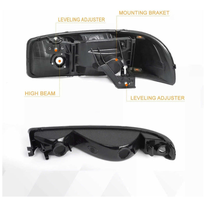 GMC Sierra Yukon Led Headlights 1999 to 2007